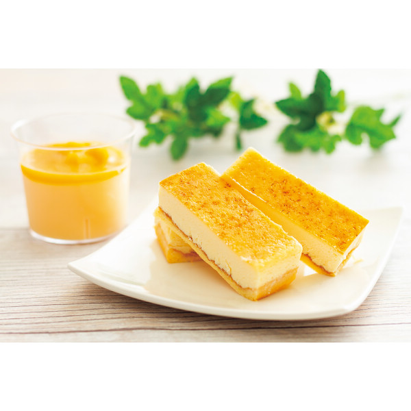 「乳蔵」焼きプリンケーキ＆マンゴープリン