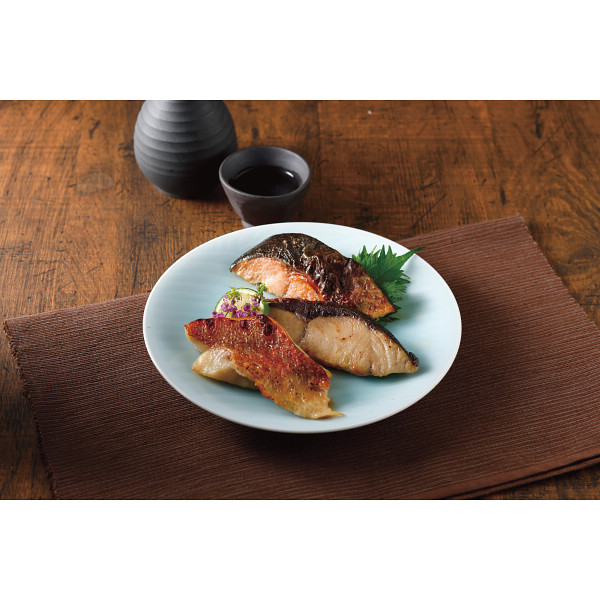 竹八　西京漬詰合せ（５切・骨取り切身使用）