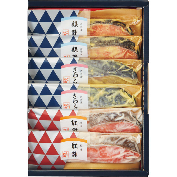 築地吟海　漬魚詰合せ（６切）