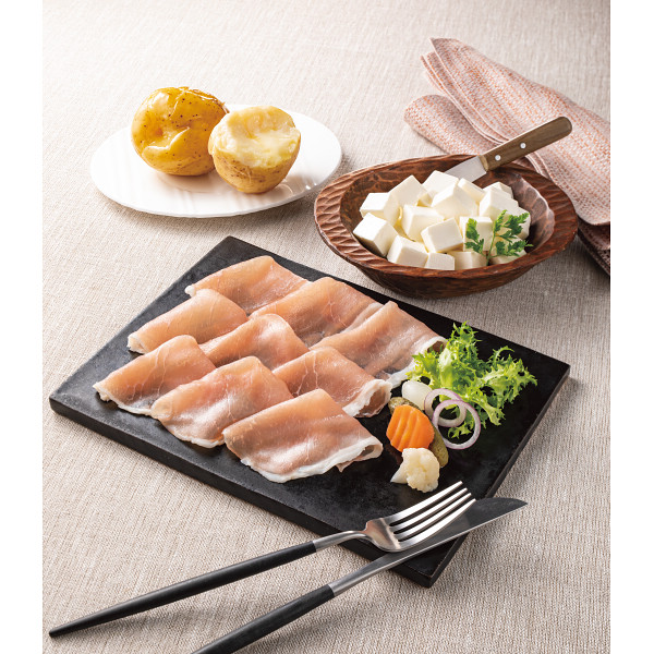 北海道チーズ・生ハム・バタじゃが