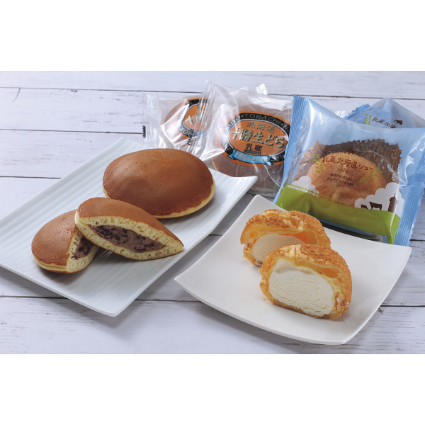 「乳蔵」北海道十勝生どら＆ミルクシュー