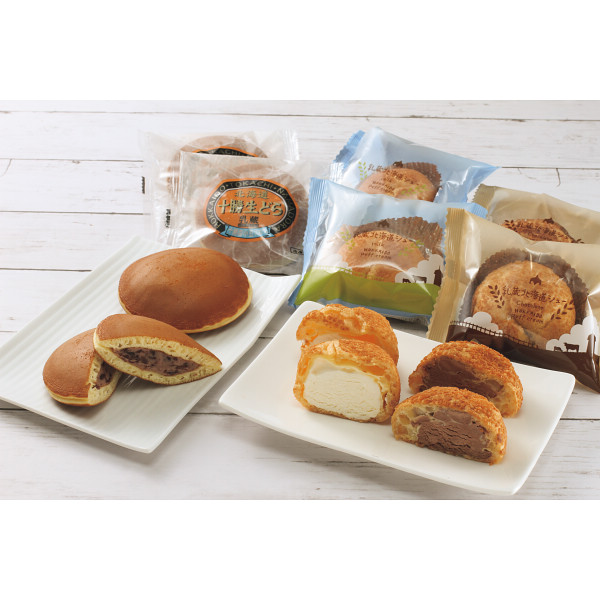 「乳蔵」十勝生どら＆シュークリーム