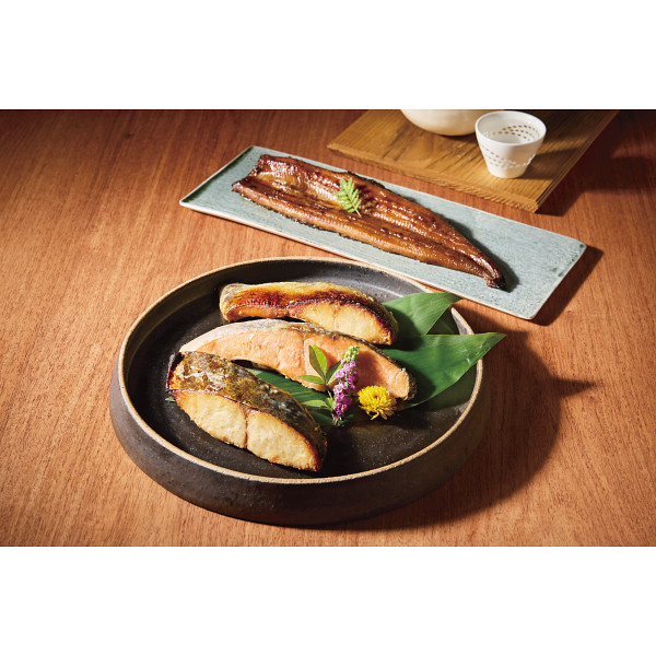 竹八　あぶり吟醸漬＆うなぎ蒲焼き詰合せ