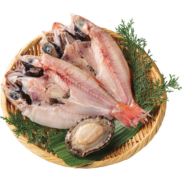 あわび＆のどぐろの干物