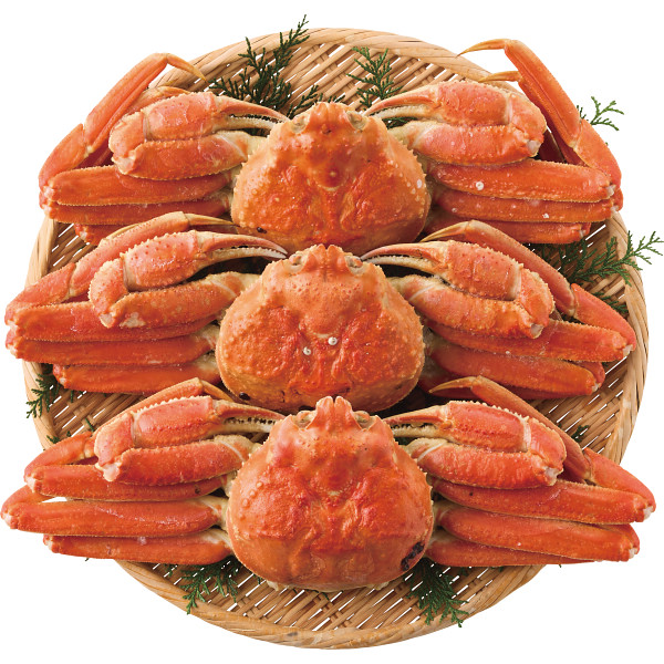 ボイルずわいがに姿（３杯　計１．４ｋｇ）