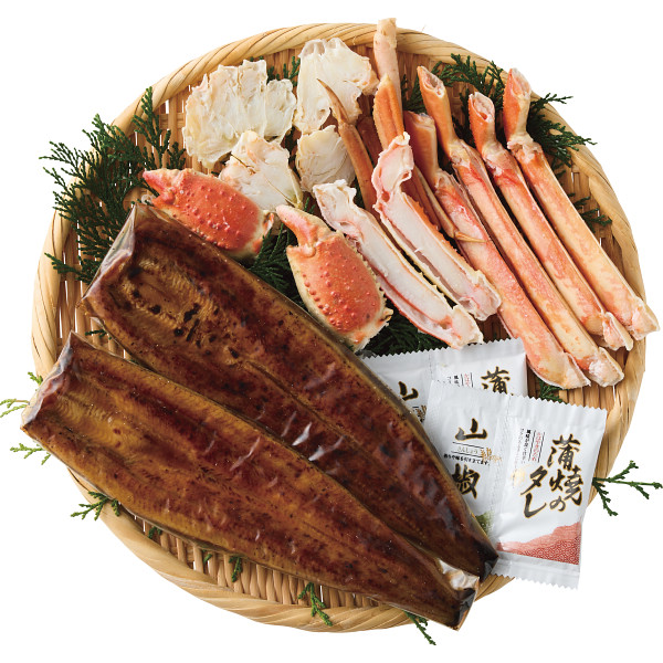 ずわいがにとうなぎセット（計５００ｇ）