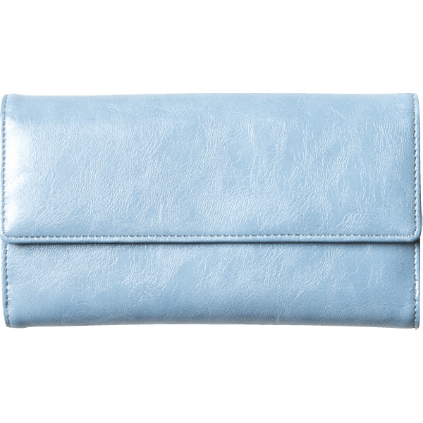 イルムス 長財布（カード入れ１２室）ブルー