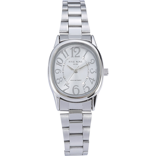 ファイブナイン　レディース腕時計ホワイト