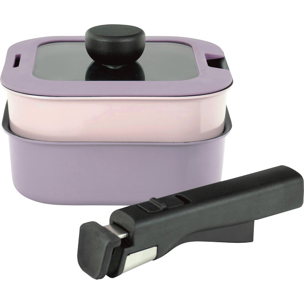 レクトメイト　角型着脱（１６ｃｍ）４点セットライラック