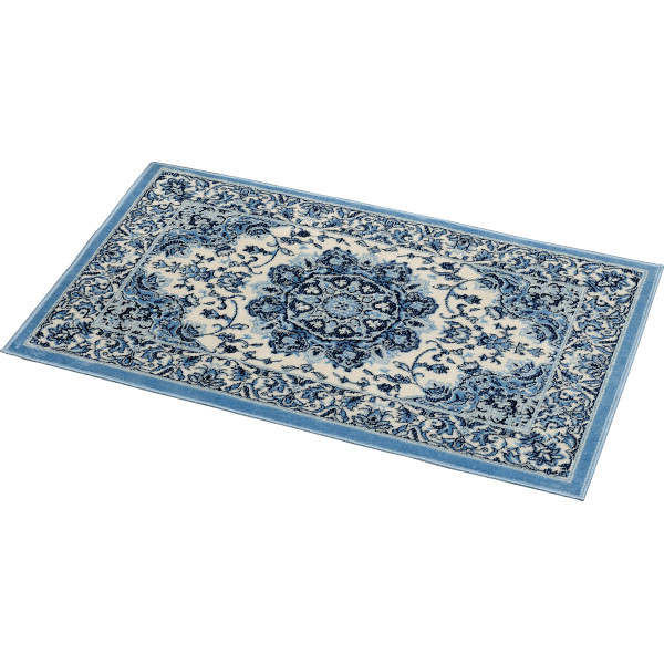 ベルギー製なめらかタッチマットブルー