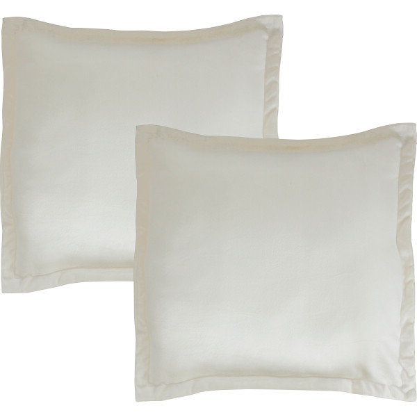 ジャンボクッション２個セットアイボリー