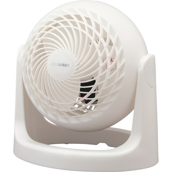 アイリスオーヤマ サーキュレーター ８畳 固定マカロン型ホワイト