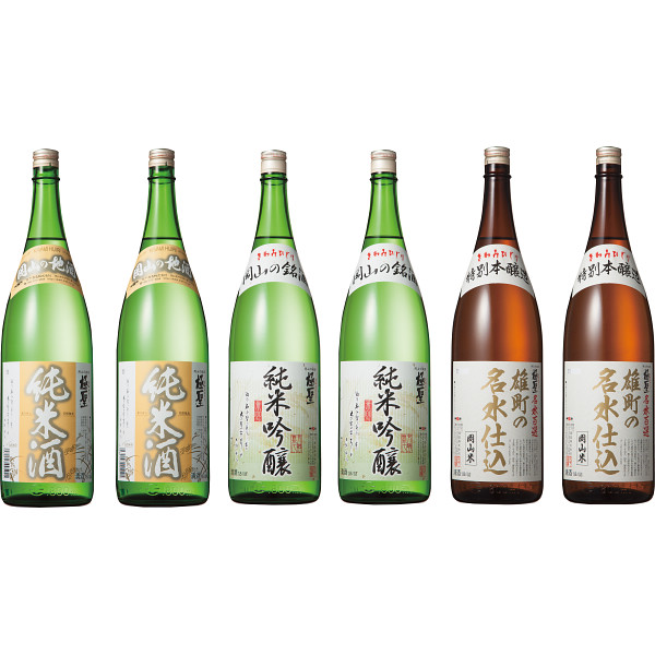 宮下酒造 ３種のこだわり清酒 飲み比べセット（６本）
