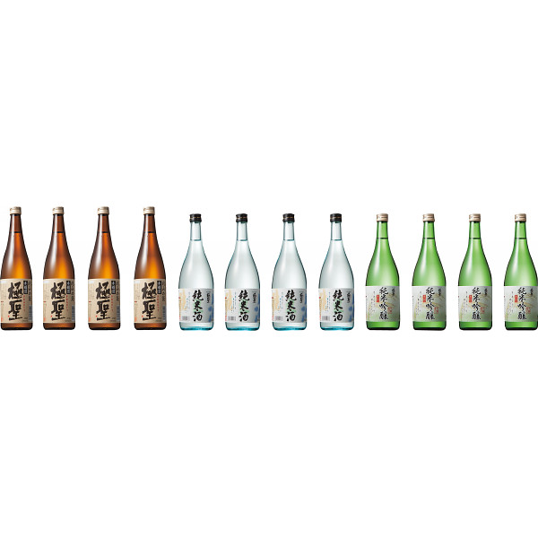 宮下酒造 清酒３種飲み比べ（１２本）