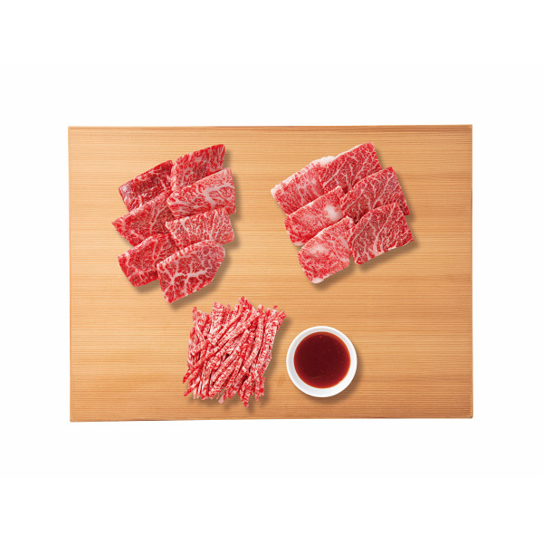 凍眠市場　山形牛焼肉・山形牛ユッケセット