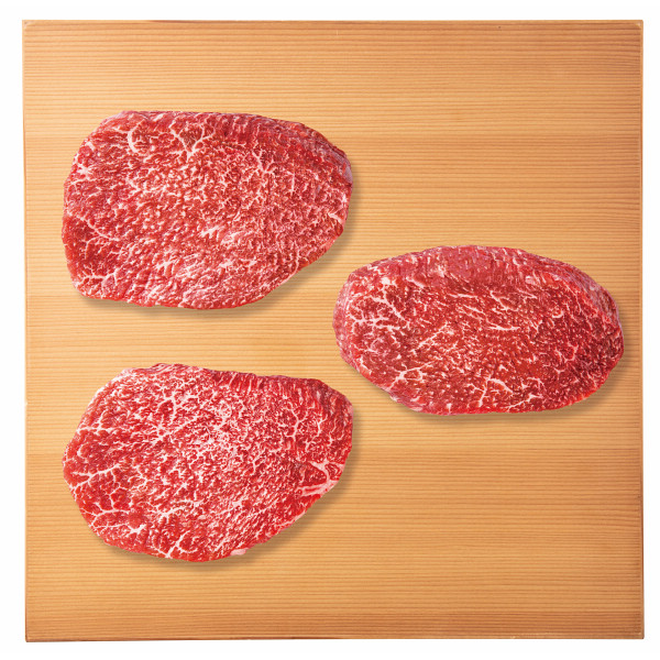 鹿児島黒牛 モモ ステーキ用（計４８０ｇ）