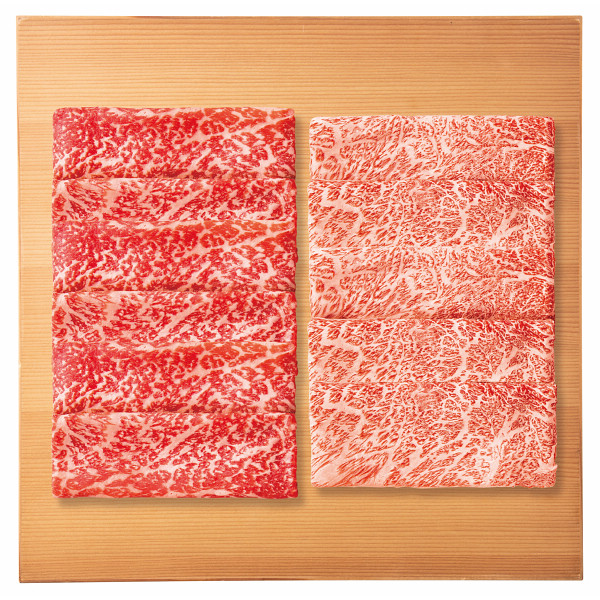 鹿児島黒牛 肩ロース・モモ しゃぶしゃぶ用（計９６０ｇ）