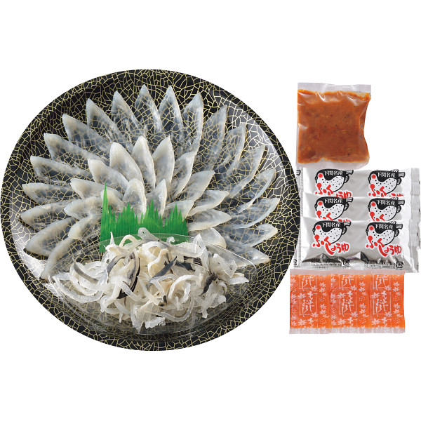 とらふく刺身　雲丹の香