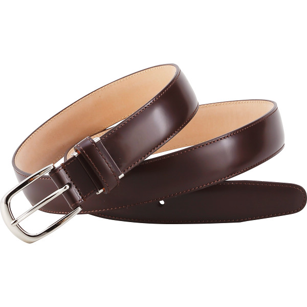 ホースレザーベルトブラウン