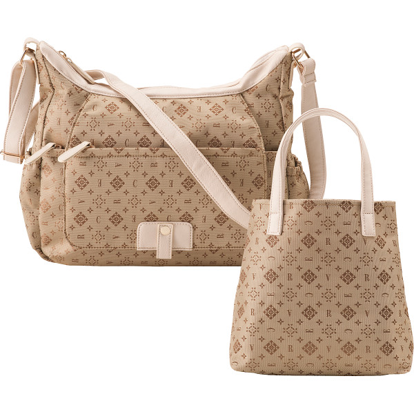 クレアトラベラー　ショルダー＆ミニトートゴールド