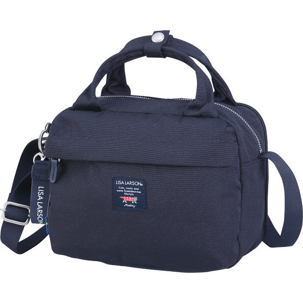 リサラーソン　ウォレットショルダーブラック