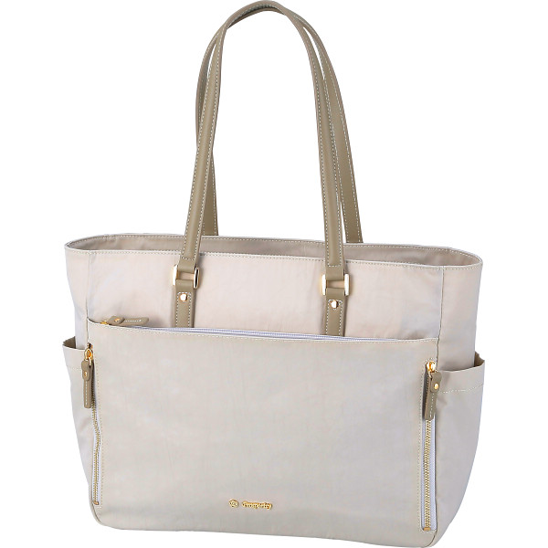 プロスペリティホワイト　トートバッググレー