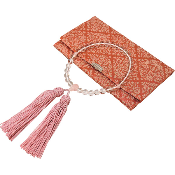 京都珠数製造卸協同組合　念珠（念珠入れ付）女性用