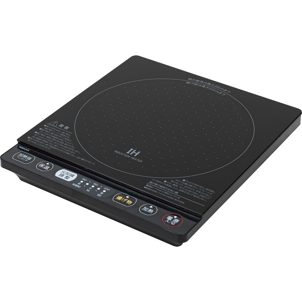 ヤマゼン　ＩＨ調理器ブラック