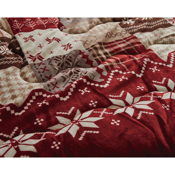 はっ水加工こたつ掛ふとんレッド