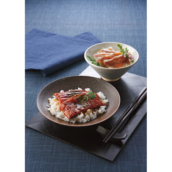 京都伏見　魚三楼　うなぎ蒲焼と鯛漬けセット