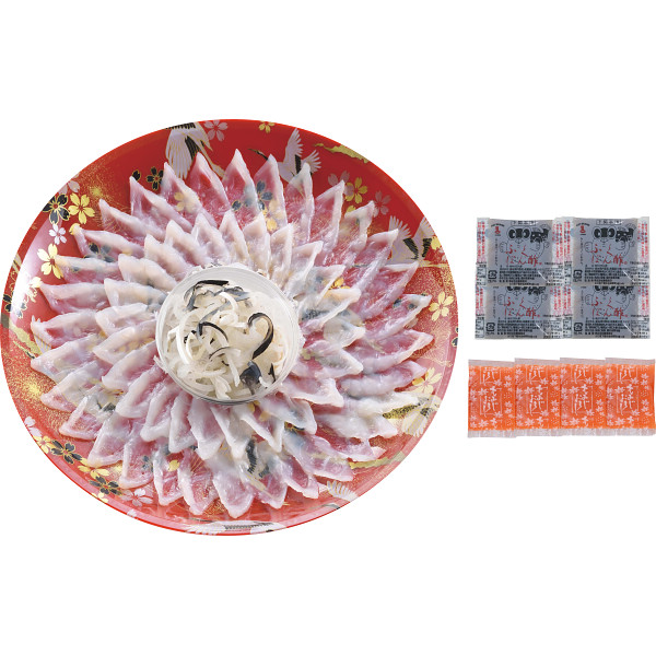 とらふく刺身セット