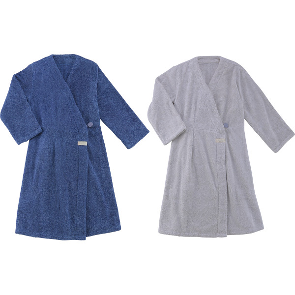 ココチエナ　ココローブペアセット２枚組ネイビー／グレー