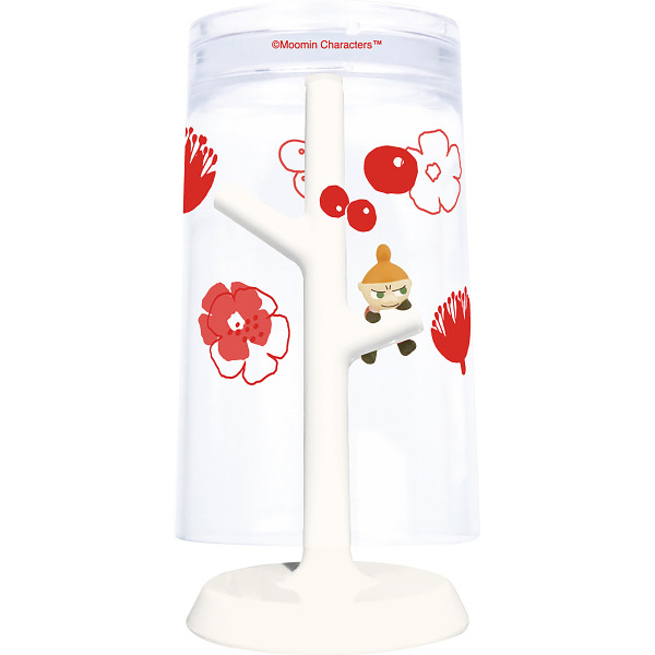 ムーミン　うがいコップ＆スタンドリトルミイ