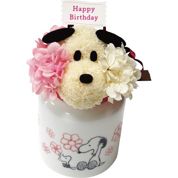 お花スヌーピーＨａｐｐｙ　Ｂｉｒｔｈｄａｙ