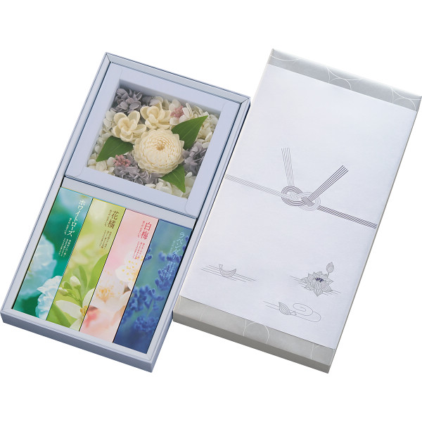 日本香堂　かたりべ　飾れるフラワーボックスギフト（包装済）