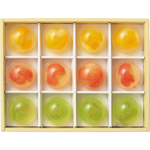 ザ・スウィーツ フルフルフルーツゼリー（１２個）