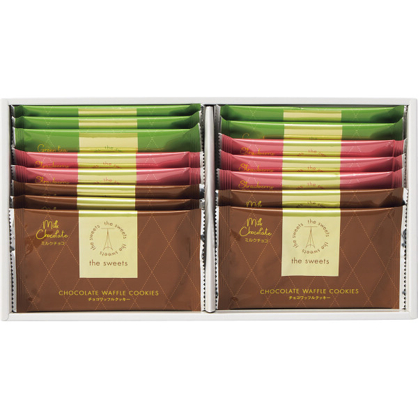 ｔｈｅ ｓｗｅｅｔｓ チョコワッフルクッキー（１８枚）