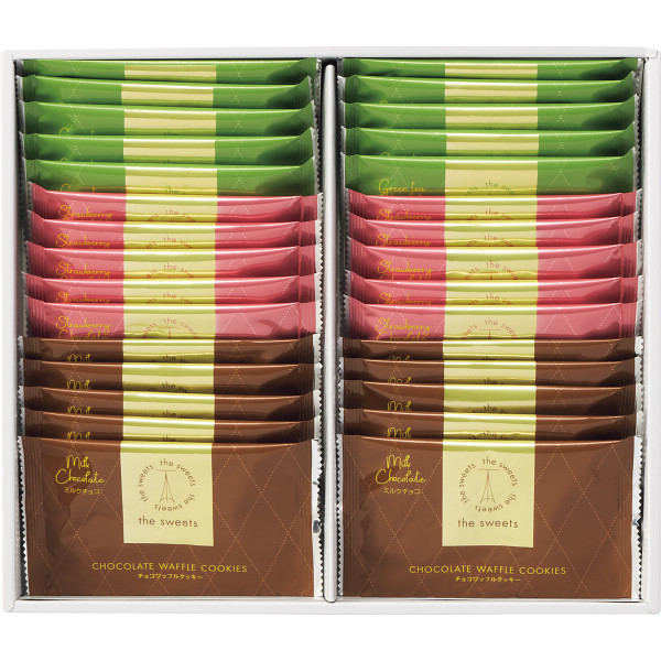 ｔｈｅ ｓｗｅｅｔｓ チョコワッフルクッキー（３６枚）