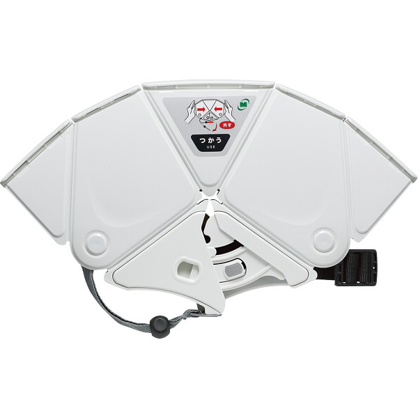 折りたたみ防災ヘルメット　Ｆｌａｔｍｅｔ２ホワイト