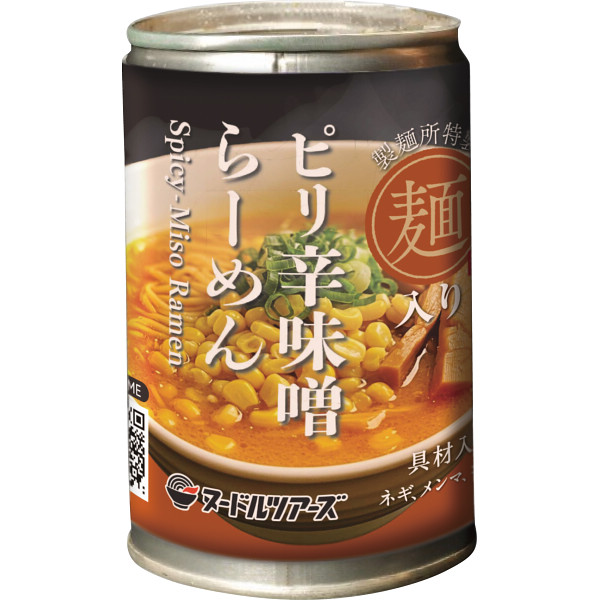 ヌードルツアーズ　らーめん缶　ピリ辛味噌