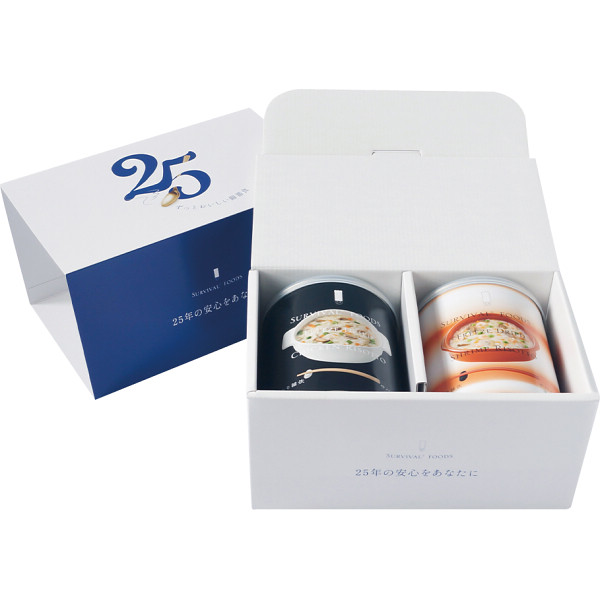 サバイバルフーズ　ギフトボックス　２缶入り（雑炊）