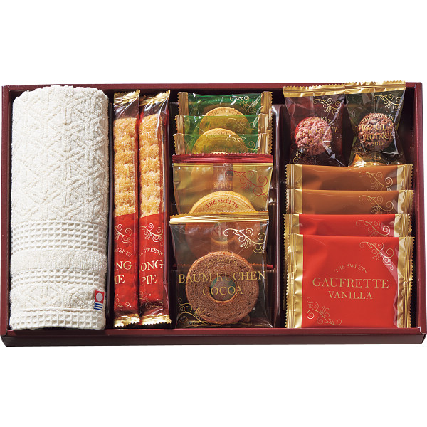 スイーツアソート＋Ｓ 今治タオル組合せギフト