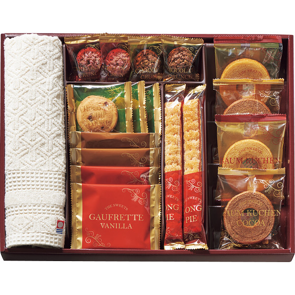 スイーツアソート＋Ｓ 今治タオル組合せギフト