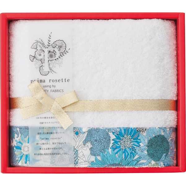 プリマロゼッタ フェイスタオルブルー