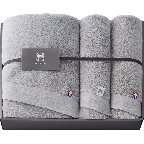 ＨＯＴＥＬＩＳＴ バス・フェイスタオルセットグレージュ