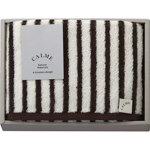 ＣＡＬＭＥバンブー　フェイスタオルブラウン