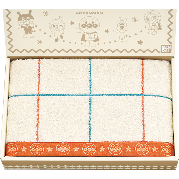 アンパンマン　ラインギフト　バスタオル