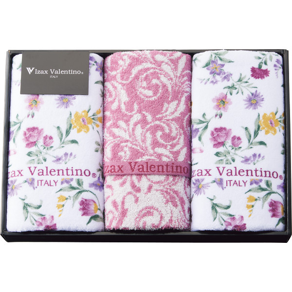 アイザック・バレンチノ フェイスタオル３枚セット