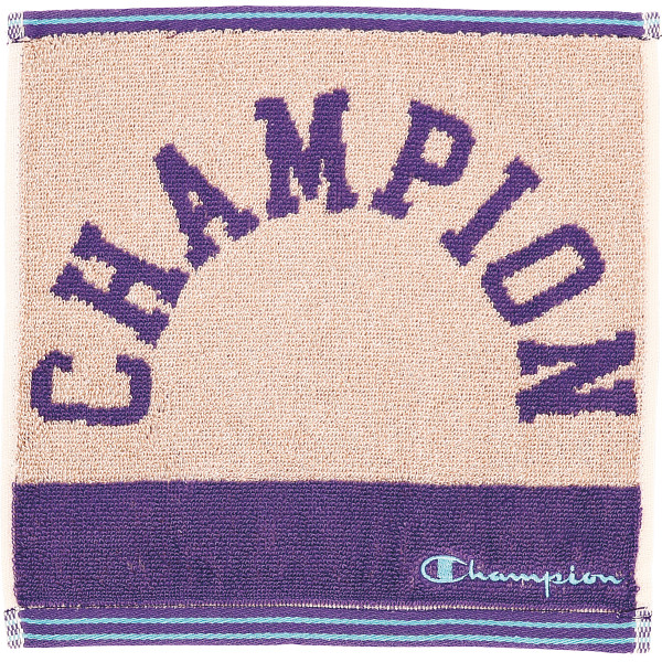 チャンピオン　カレッジカラー　ミニタオルパープル