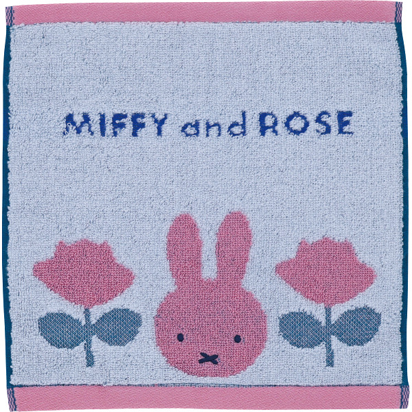 ミッフィー　ミニタオルミッフィーアンドローズ